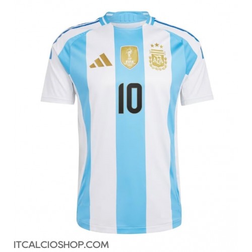 Argentina Lionel Messi #10 Prima Maglia Copa America 2024 Manica Corta
